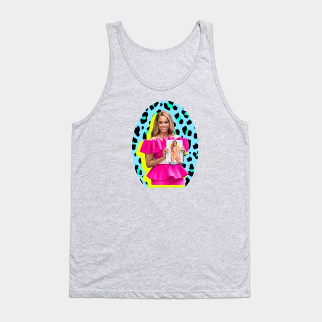 Tyra Banks Tank Top by austyndelugoart